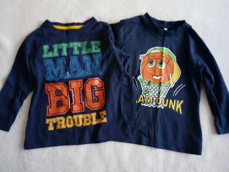 Tričká 2ks, bluezoo,98