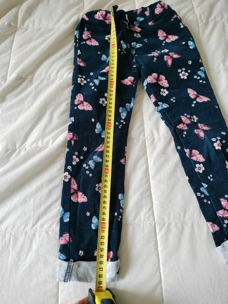 Zateplene nohavice, h&m,122