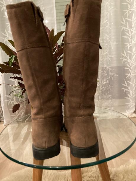 Čižmičky z brúsenej kože, geox,31