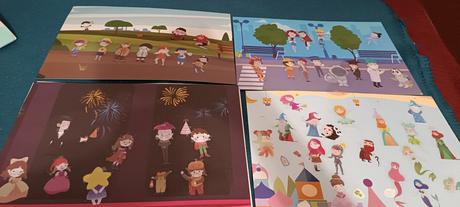 Nálepky, oblečenie,