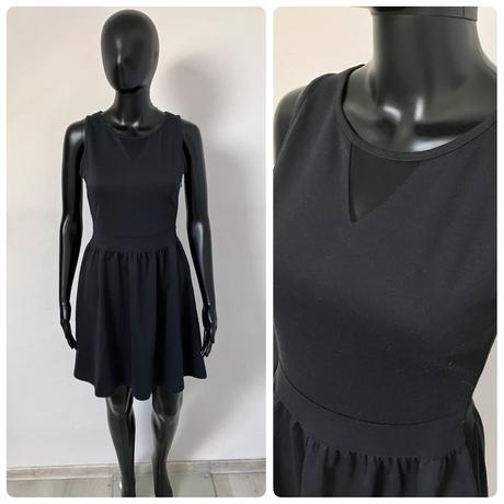 Čierne áčkové šaty vila (xs), xs