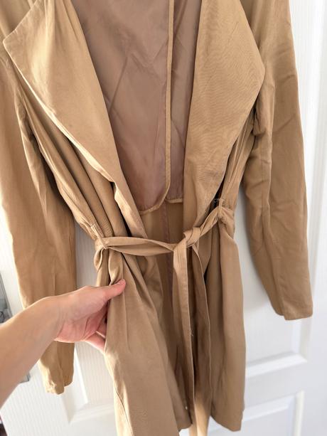 Ľahký prechodný kabát/tenký kabát, ťavobéžová, 