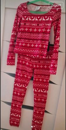 Vianocne pyzamo hm vel.134, h&m,134