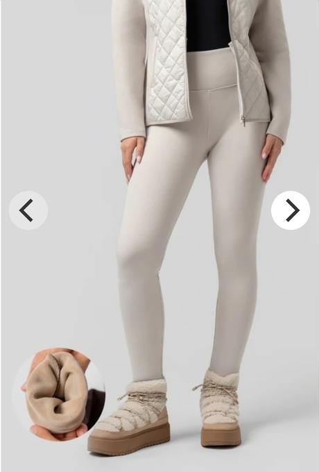 Lelosi siberosi - zimné legíny s kožušinkou vnútri, l / m / s / xl