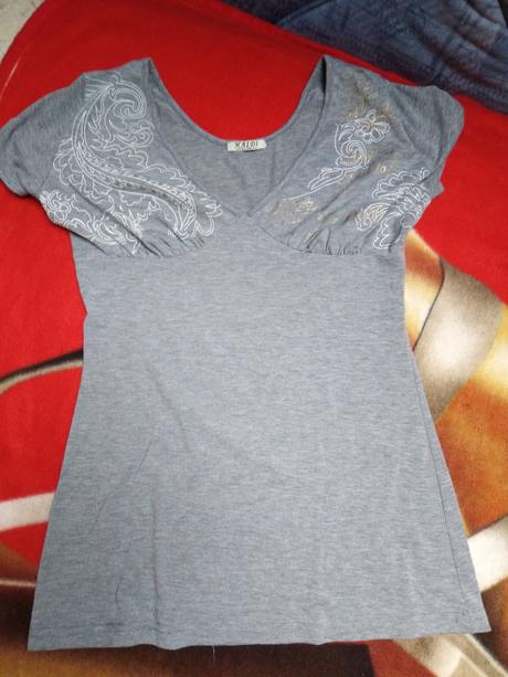 Bavlnené tričko pre tehotné, m