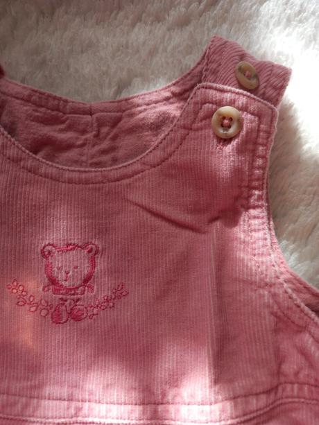 Menčestrové šaty 0- 3 mesiace, 62