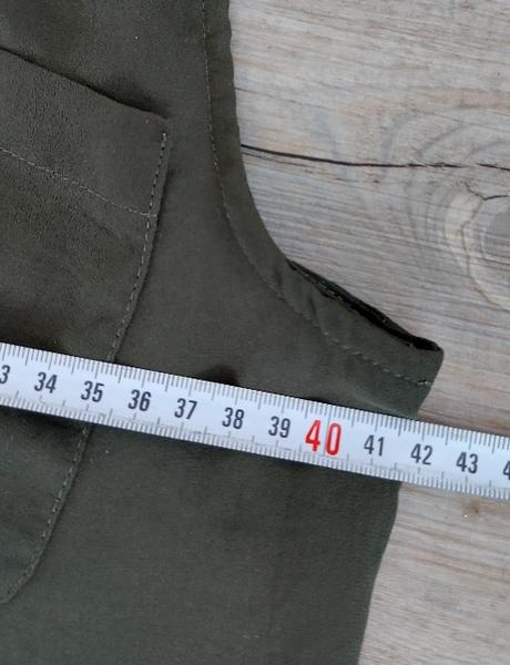 Letné olivovozelené šaty, h&m,36