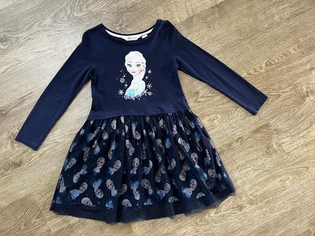Šaty frozen, h&m,122