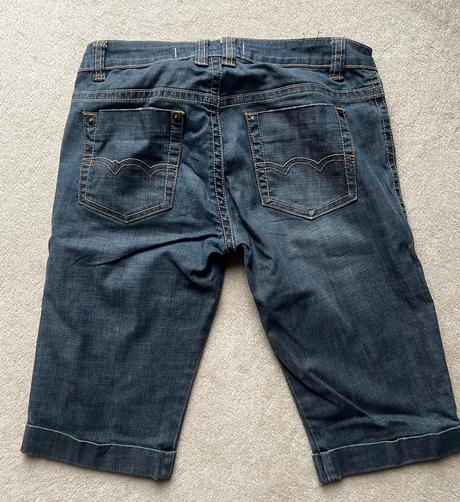 Riflové dámské kraťase, xs