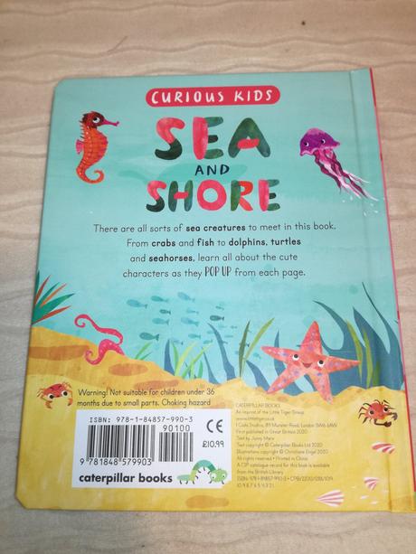 Curious kids pop ups sea & shore nau20, 