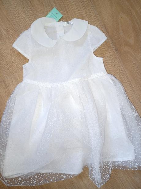 Slavnostné šaty 9-12mes., 80