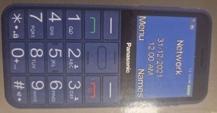 Nepouzivany mobil pre seniorov panasonic, panasonic