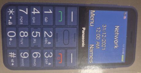 Nepouzivany mobil pre seniorov panasonic, panasonic