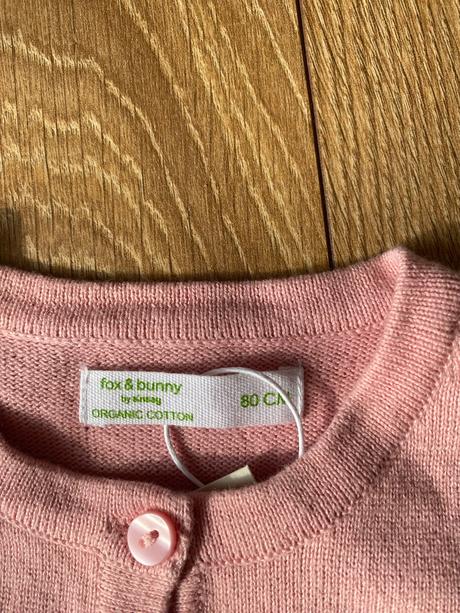 Dievčenský svetrík, fox & bunny,80