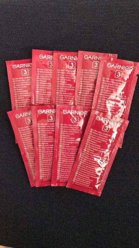 9x garnier maska na farbené vlasy, 
