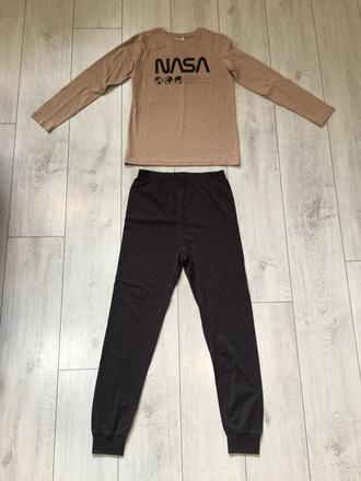 Chlapčenske pyžamo nasa 10-12 rokov, h&m,146
