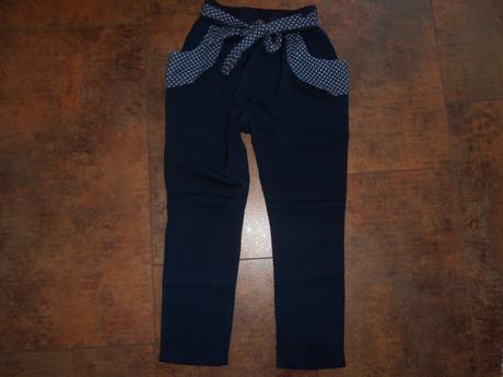 Nohavice s mašľou,cena s postovnym, 116