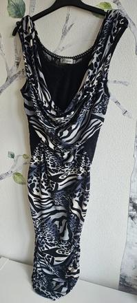 Dámske koktejlové šaty s čipkou, m