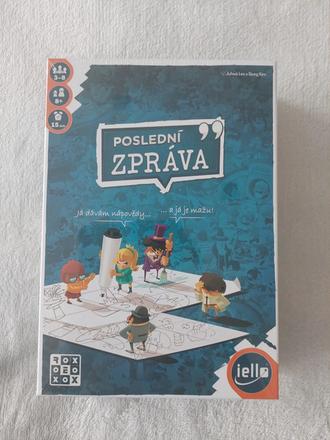 Posledná správa - párty/rodinná hra,