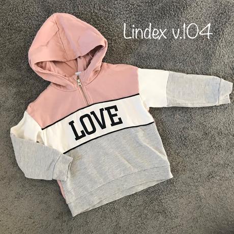 Mikina lindex love v. 104, lindex,104