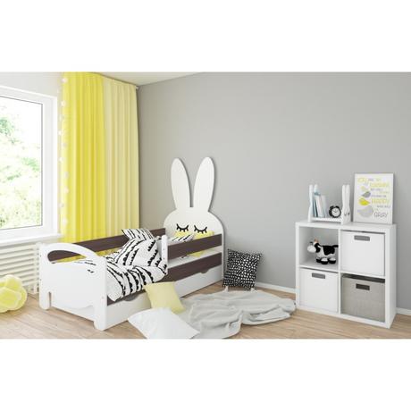 Detská posteľ zajačik komplet,rôzne veľkosti, šírka (cm): 80,dĺžka (cm): 180