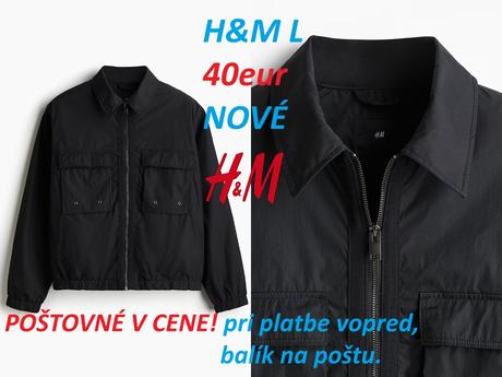 Zimná bunda hm, bombéra hm, h&m,l