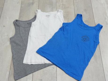 Chlapčenské tielka 3 ks, lupilu,110