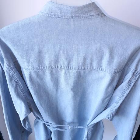 Svetlomodrá košeľa massimo dutti 38/40/m, m