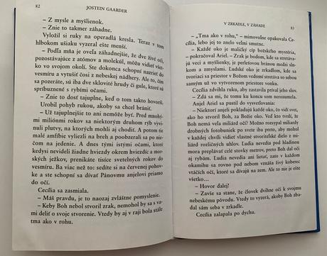 Jostein gaarder - v zrkadle, v záhrade, 