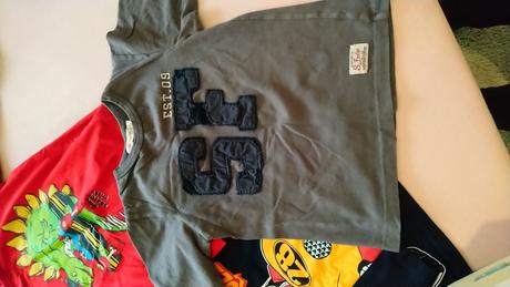 Tričko s dlhým rukávom 110/116, 110