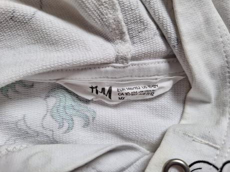 Mikinka crop top, h&m,146