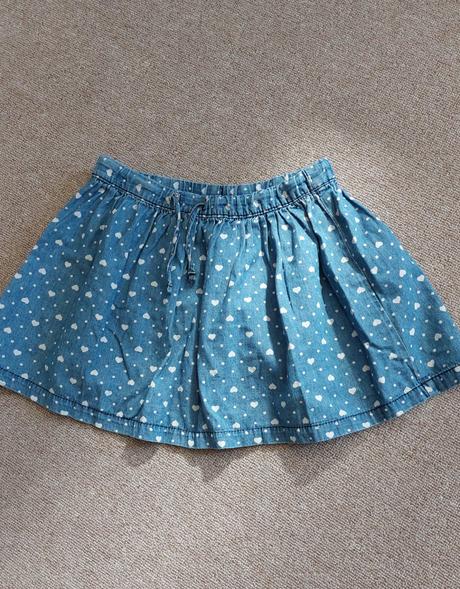 Riflová suknička, kiki&koko,104