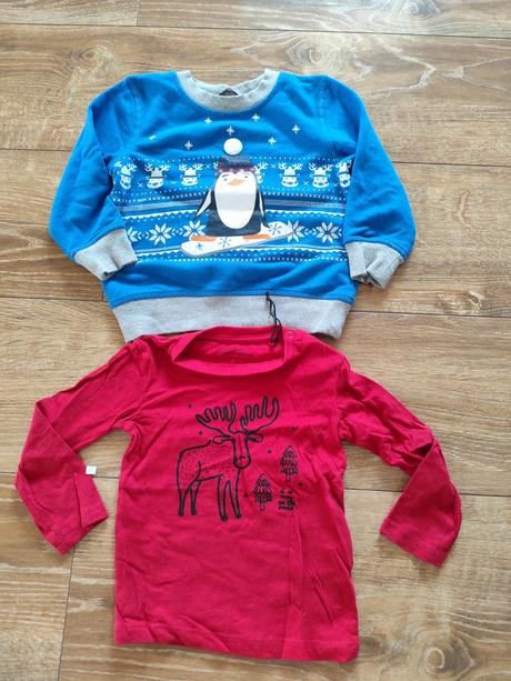 Vianočna mikina s tričkom 86-92, george,86