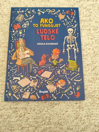 Kniha- ako to funguje, ľudské telo,