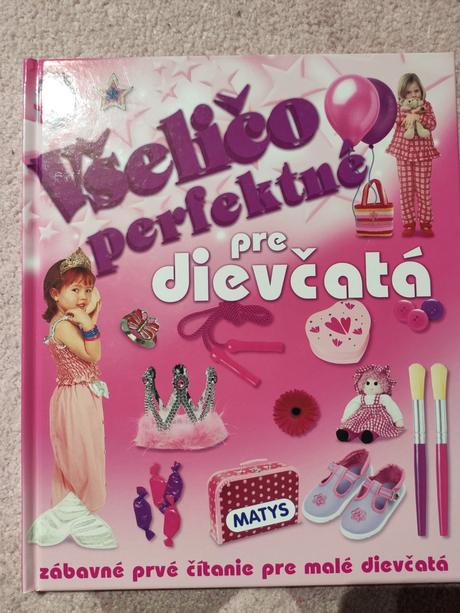 Knižka všeličo perfektné pre dievčatá, 