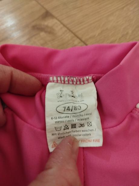 Plavky pre dievčatko 6 mes., 68–80