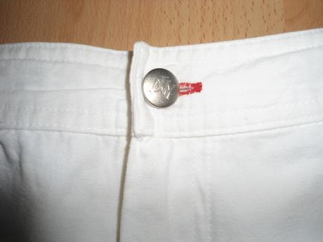 Biele damske kratasy, 36