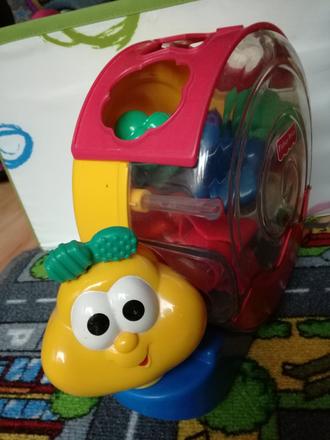 Slimák vkladačka fisher price, 
