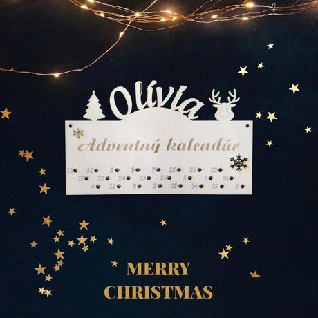 Personalizovaný adventný kalendár,