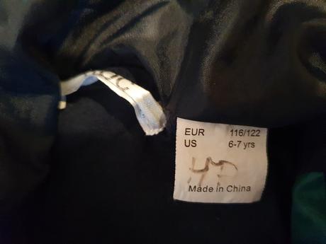 Tenké vetrovky 116/122, 116