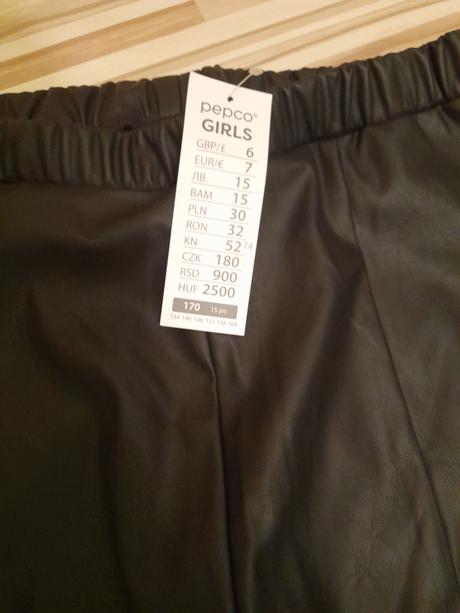 Kožené legíny, pepco,170