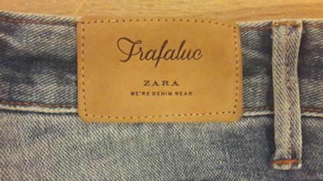 Džínsy, zara,24
