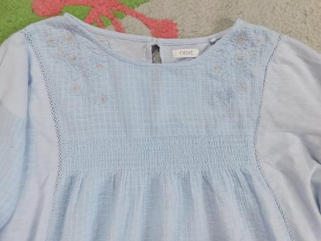 Bavlnená vyšívaná blúzka next, next,164