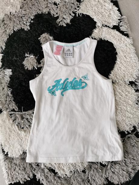 Tričko+mikina zn. adidas vek 6-7r., adidas,122