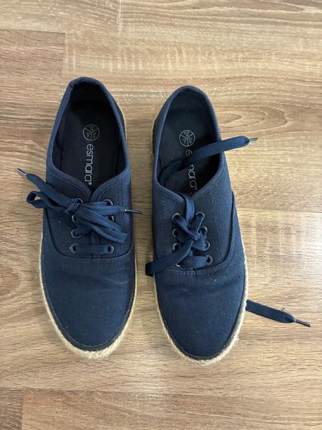 Plátené tenisky, 38