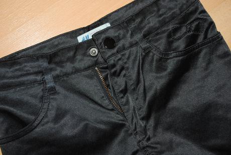 Kvalitné štýlové nohavice pre slečnu, h&m,128