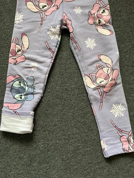Zateplene leginy stitch, sinsay,110