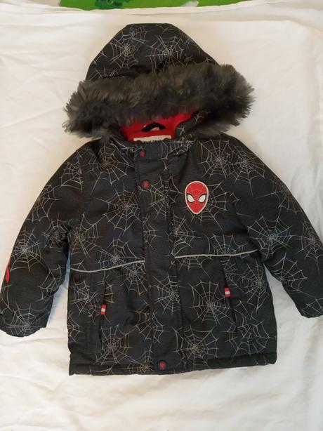 Zimná bunda spiderman, marvel,92
