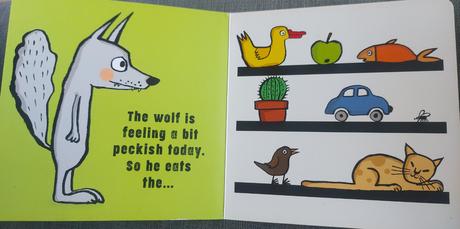 Kniha anglicka the wolf and the fly, 