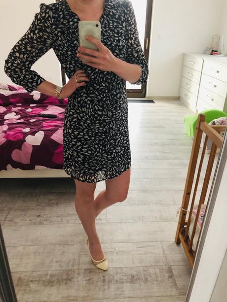 Trištvrťové šatky zn. hm, h&m,xs